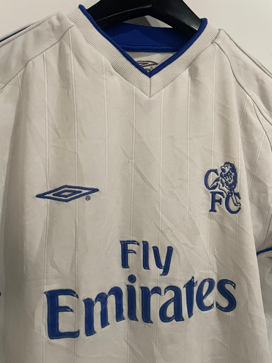 ウェア Chelsea 2001-2 Away Jersey LL ウェア Chelsea 2001-2 Away Jersey LL Chelsea FC 2001-02 Away Kit