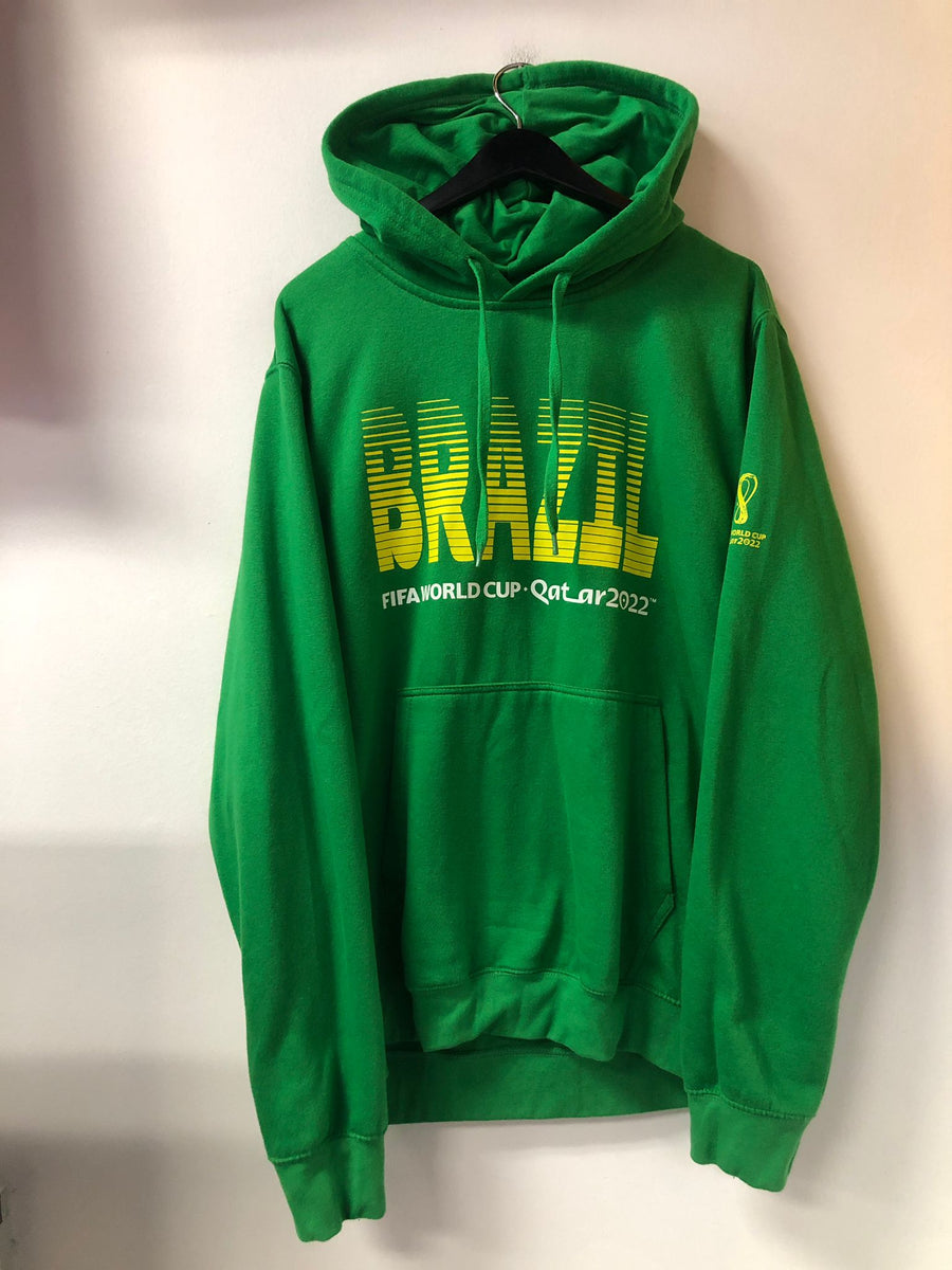 2022 World Cup Brazil Green Hoodie - Men's - Official FIFA Store