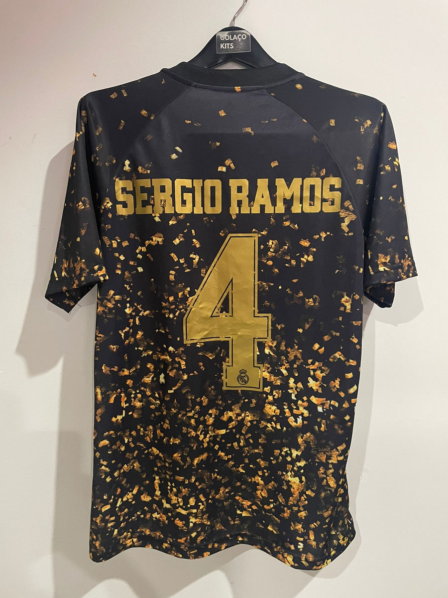 Real Madrid Ramos hotsell #4 19/20 3rd jersey