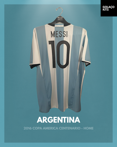 Argentina 2016 Copa America Centenario - Home - Messi #10