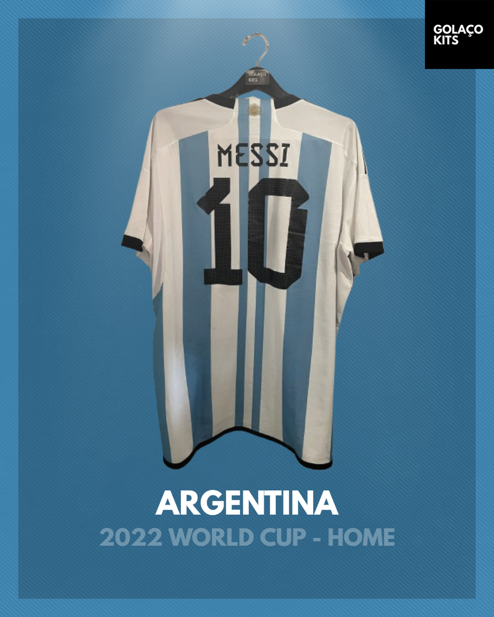 2022 Argentina Home Jersey World Cup discount Messi #10