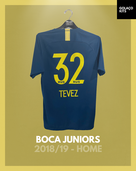 Boca Juniors 2018/19 - Home - Tevez #32