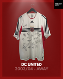 DC United 2003/04 - Away *AUTOGRAPH*
