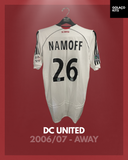 DC United 2006/07 - Away - Namoff #26 *MATCH WORN*