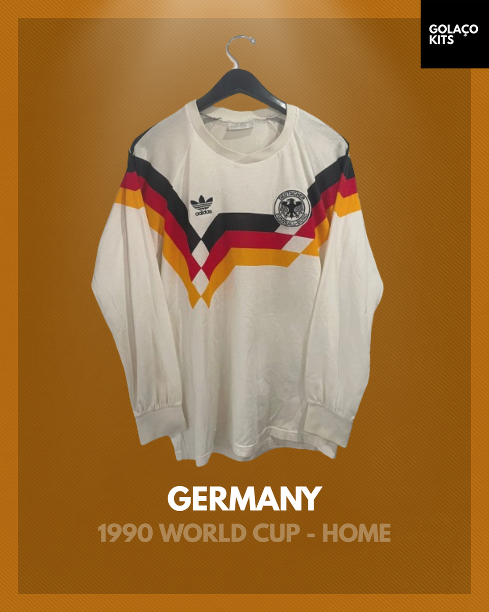 Germany 1990 World Cup - Home - Long Sleeve - #10 – golaçokits
