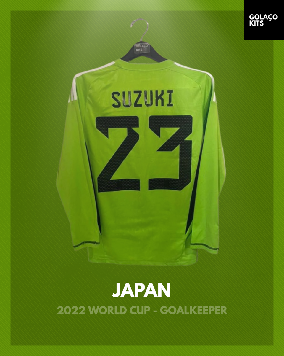 Japan 2022 World Cup - Goalkeeper - Long Sleeve - Suzuki #23