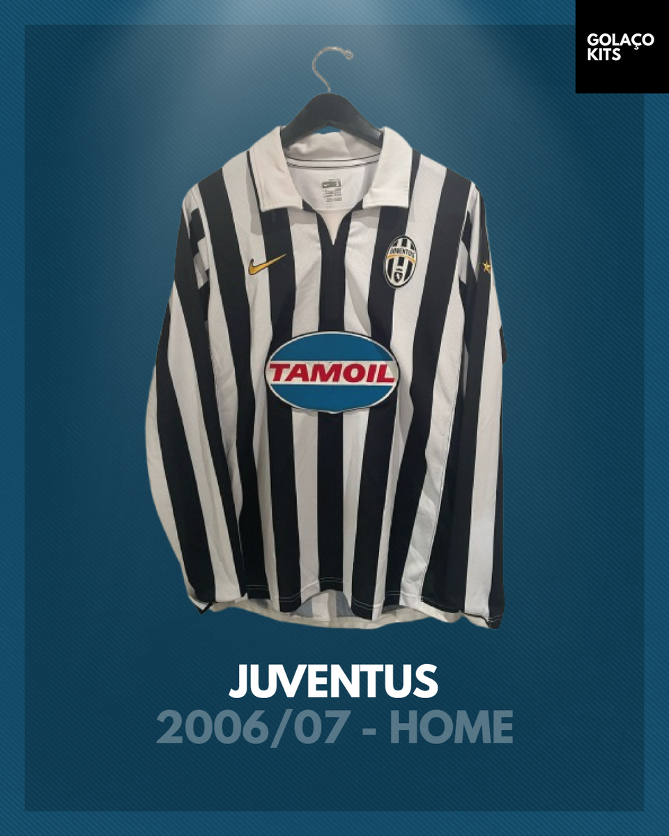 Juventus 2006/07 - Home - Long Sleeve – golaçokits
