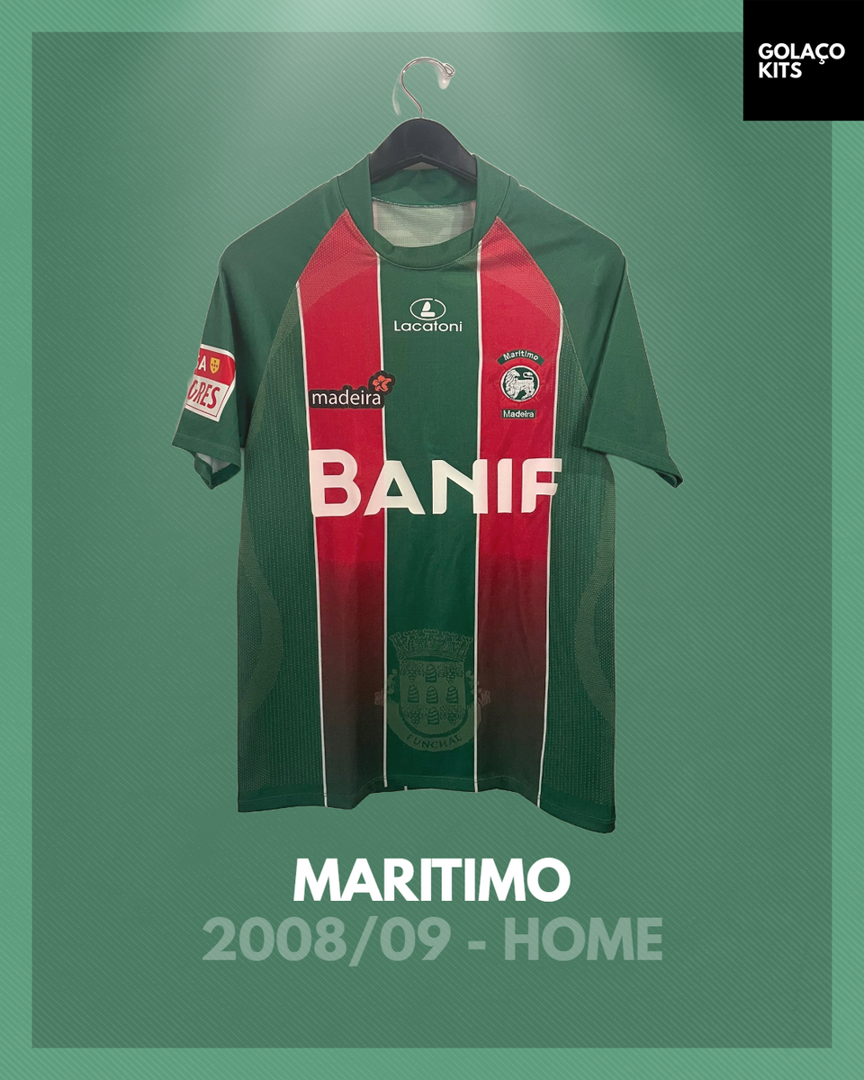 Lacatoni Maritimo Madeira ユニフォーム M Maritimo 2008/09 - Home – golaçokits