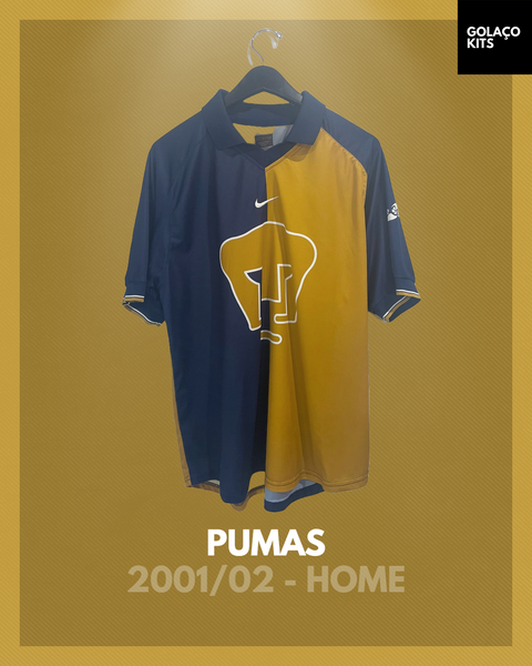 Pumas 2001/02 - Home