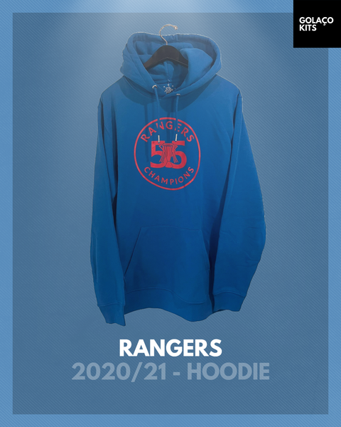 Rangers 2020/21 - Hoodie - Commemorative *BNWT*