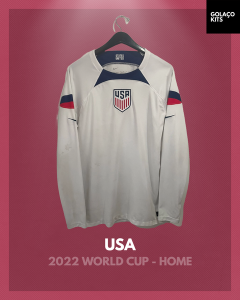 USA 2022 World Cup - Home - Long Sleeve