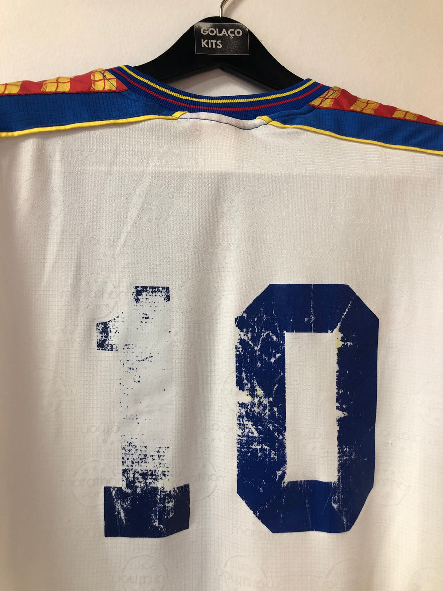 Vintage Ecuador away soccer jersey 1998 - 2000 L