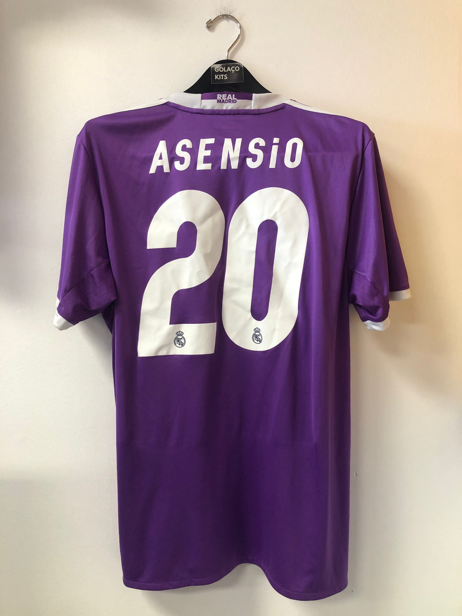 authentic Spain #20 Asensio Home Soccer Country Jersey - Official