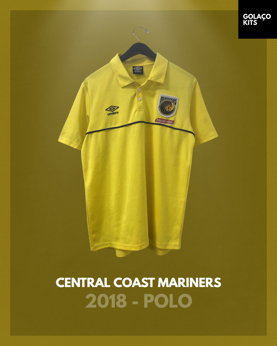 Central Coast Mariners 2018 - Polo - *Usain Bolt Autograph* – golaçokits