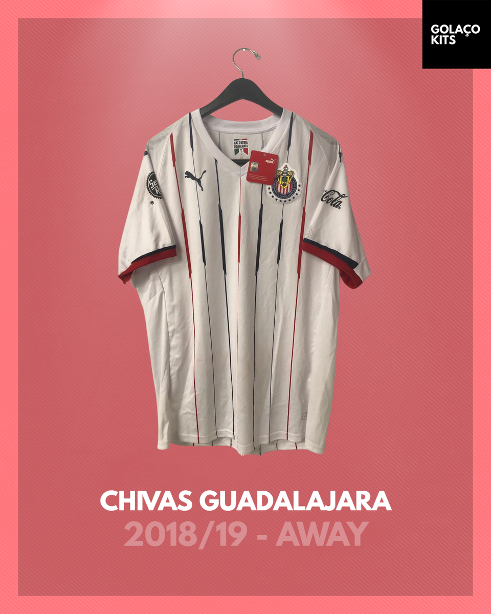 Chivas Guadalajara 2018 19 Away BNWT gola okits