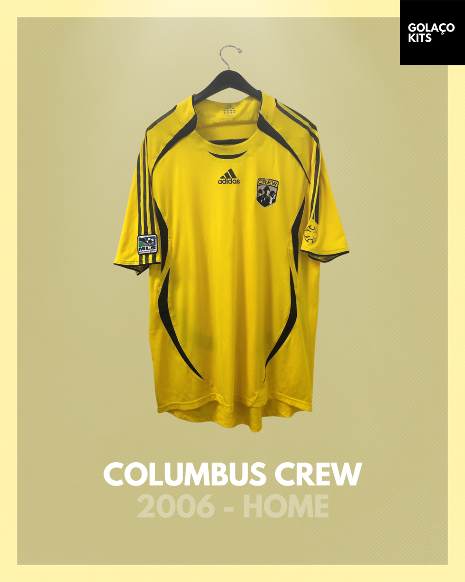 yellow columbus crew jersey