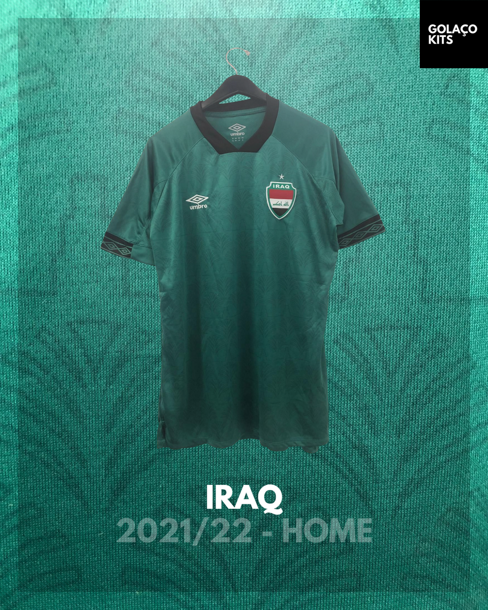 Umbro Iraq 2021 Home Jersey (Green)