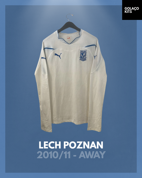 Lech Poznan 2010/11 - Away - Long Sleeve *NO SPONSOR* *BNWOT*