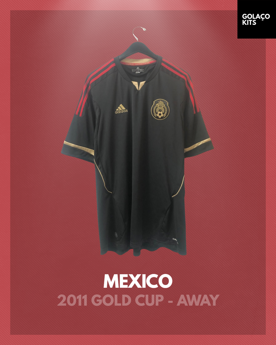Mexico jersey black and gold sales