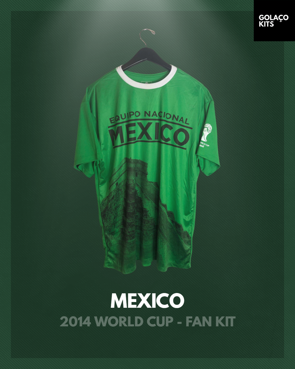 Adidas Youth Mexico 2014 Away Red/Black Jersey