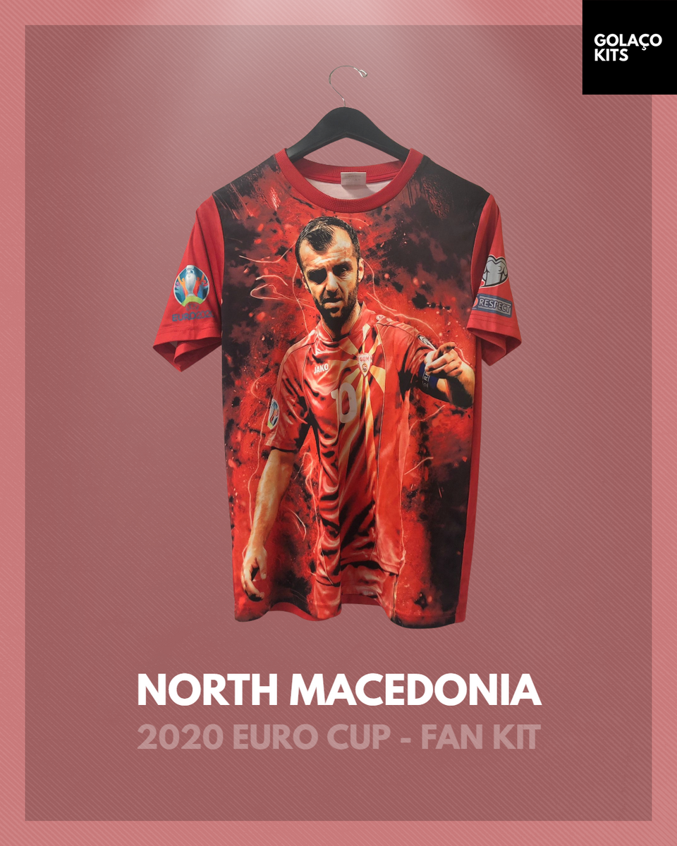 North Macedonia 2020 Euro Cup Fan Kit Pandev #10