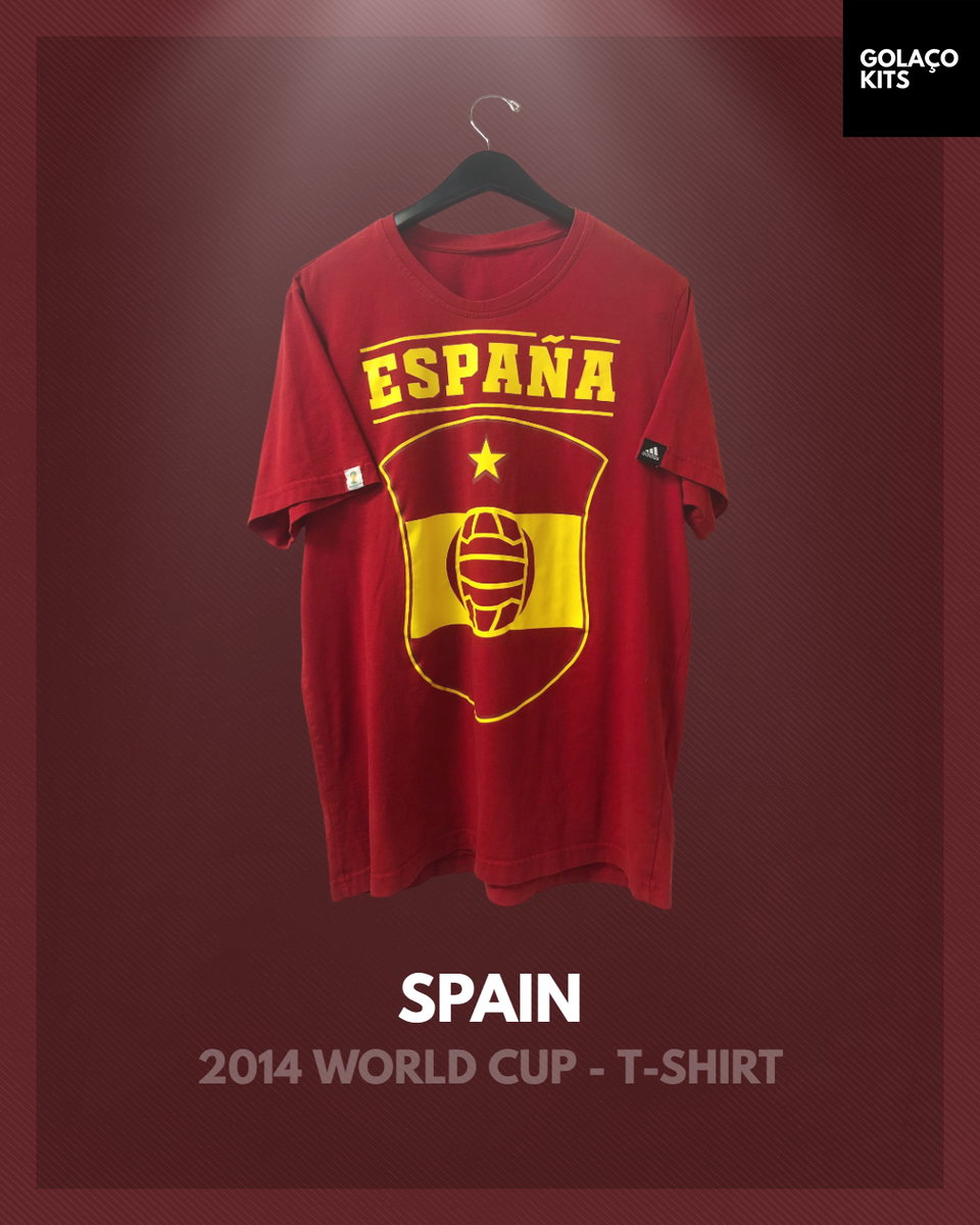 spain 2014 world cup jersey