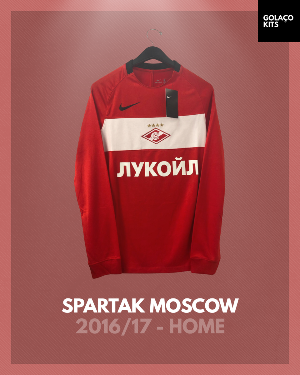 Spartak Moscow 2016/17 - Home - Long Sleeve *BNWT* – golaçokits