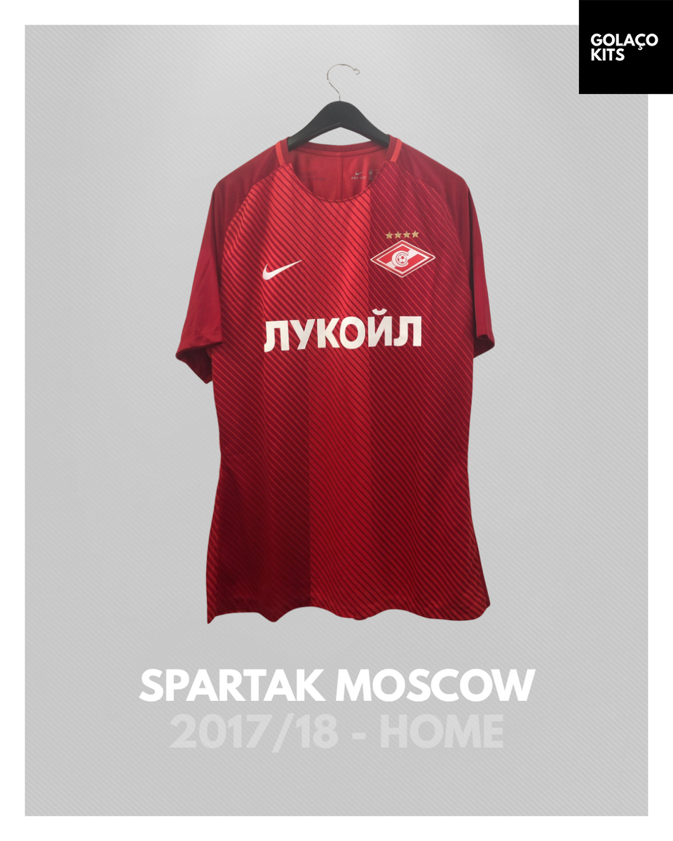Spartak Moscow 2016/17 - Home *PLAYER ISSUE* *BNWT* – golaçokits