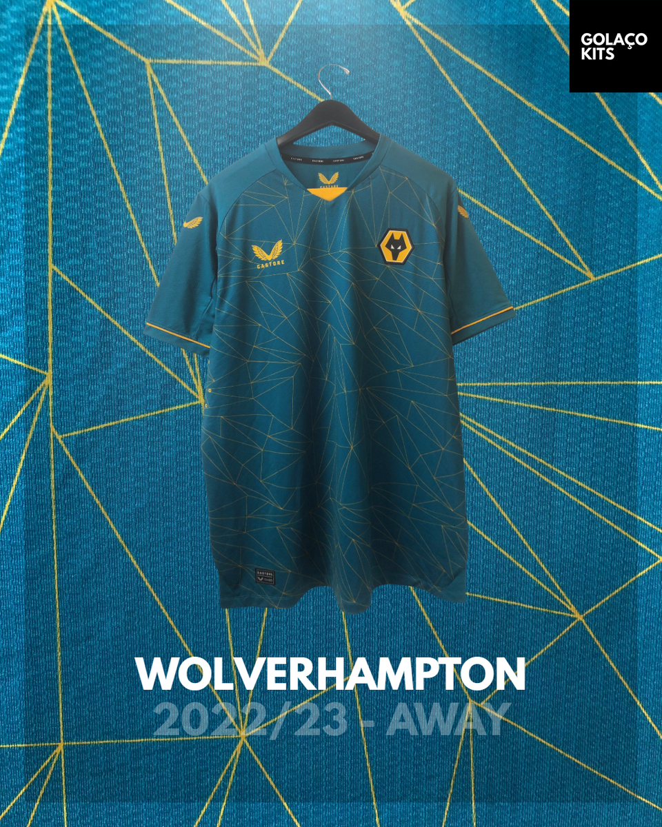 Wolverhampton 2022/23 - Away *PLAYER ISSUE* *BNWOT* – golaçokits