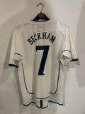 England 2002 World Cup - Home - Beckham #7