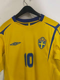Sweden 2006 World Cup - Home - Ibrahimovic #10
