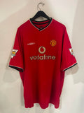 Manchester United 2000/02 - Home - Scholes #18