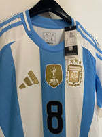 Argentina 2024/25 - Home - E. Fernandez #8 *BNWT*