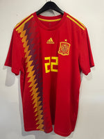 Spain 2018 World Cup - Home - Isco #22