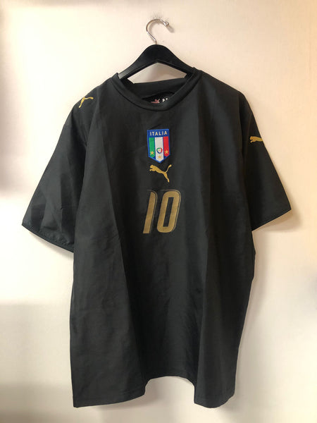 2006 Italy Home World Cup Jersey – As worn by Totti, Pirlo