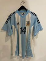 Argentina 2002 World Cup - Home - Simeone #14