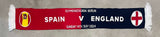 Spain vs England 2024 Euro Cup - Scarf