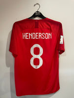 England 2018 World Cup - Away - Henderson #8