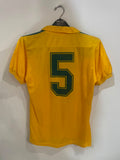 Brazil Seniors 1980's - Home - #5 *MATCH WORN*