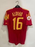 Spain 2004 Euro Cup - Home - Alonso #16