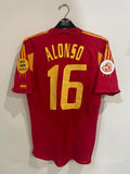Spain 2004 Euro Cup - Home - Alonso #16