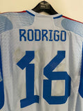 Spain 2022 World Cup - Away - Rodrigo #16 *PLAYER ISSUE*