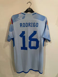 Spain 2022 World Cup - Away - Rodrigo #16 *BNWT*