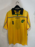Jamaica 2001 - Home - Kelly #8 *MATCH ISSUE*