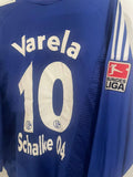 Schalke 04 2002/04 - Home - Long Sleeve - Varela #10