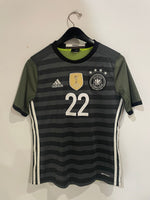 Germany 2016 Euro Cup - Away - Ter Stegen #22 - Reversible