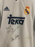 Real Madrid 2000/01 - Home - I. Helguera #6 *MATCH WORN* *AUTOGRAPHED*