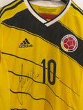 Colombia 2014 World Cup - Home - #10 *PLAYER ISSUE* *AUTOGRAPHED*