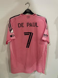 Inter Miami 2025/26 - Home - De Paul #7 *PLAYER ISSUE*