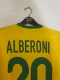 Brazil 2001 Sudamericano U17 - Home - Alberoni #20 *MATCH WORN*